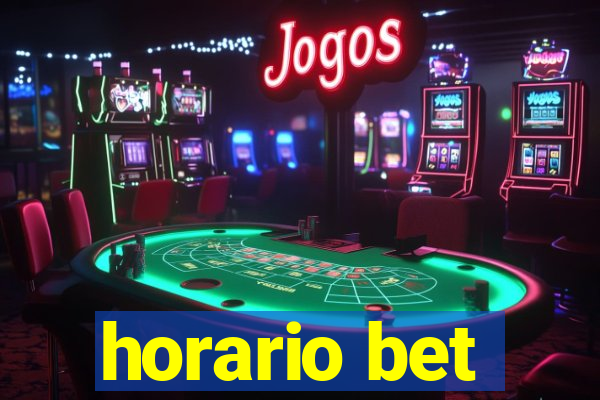 horario bet